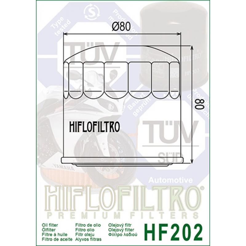 Фильтр масляный HF202